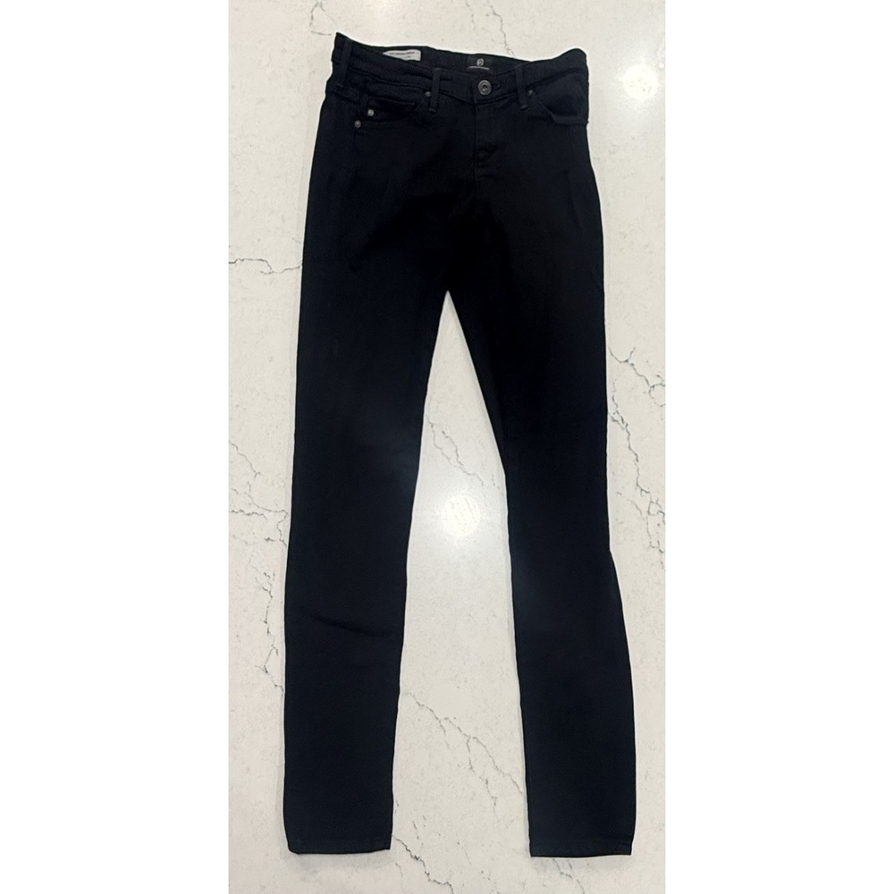 AG Adriano Goldschmied Women's Jeans Black The Legging Ankle Skinny  Size 25